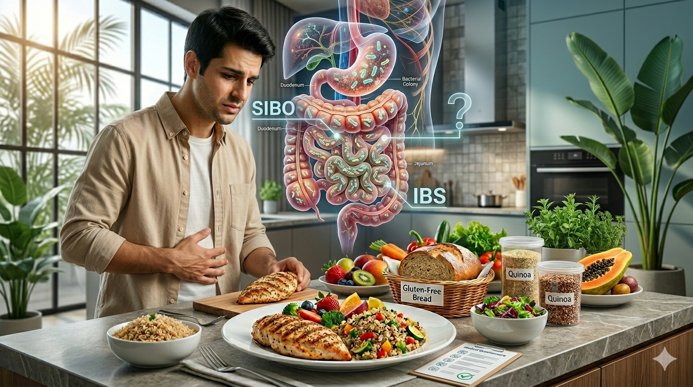 قولون عصبي أم SIBO؟ كيف تفرق بينهما؟